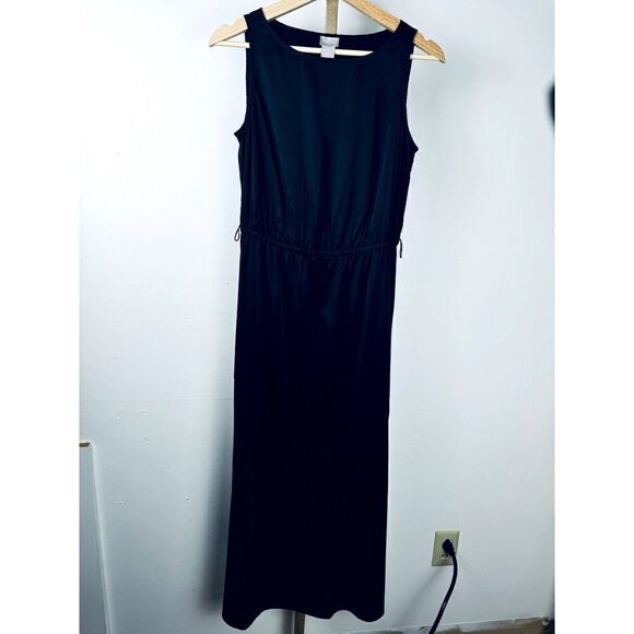 NWT Gorgeous Chico's Long Sleeveless Black Dress Sz 0P MSRP $119 - Picture 1 of 10